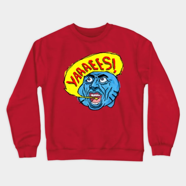 Gumball don't go crazy please! Crewneck Sweatshirt by figue